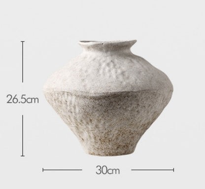Rustic Ceramic Vase Wabi-Sabi aesthetics
