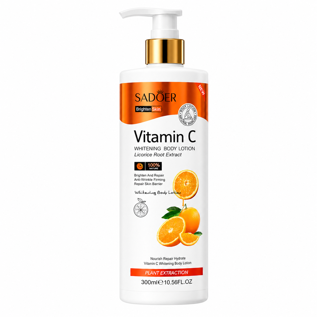 SADOER Vitamin C Brightening Body Lotion – 300ml