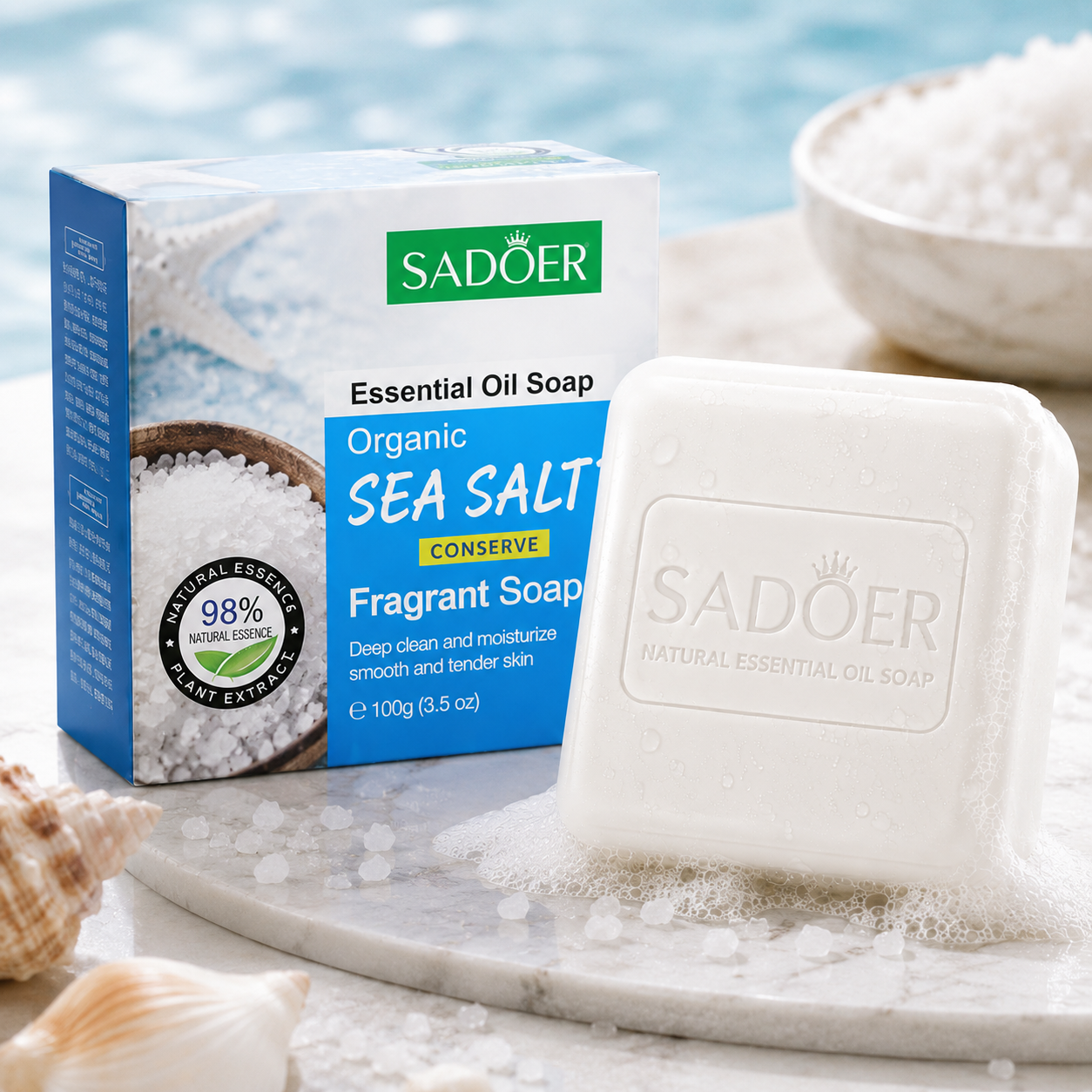 SADOER Essential Oil Soap Collection – 100g