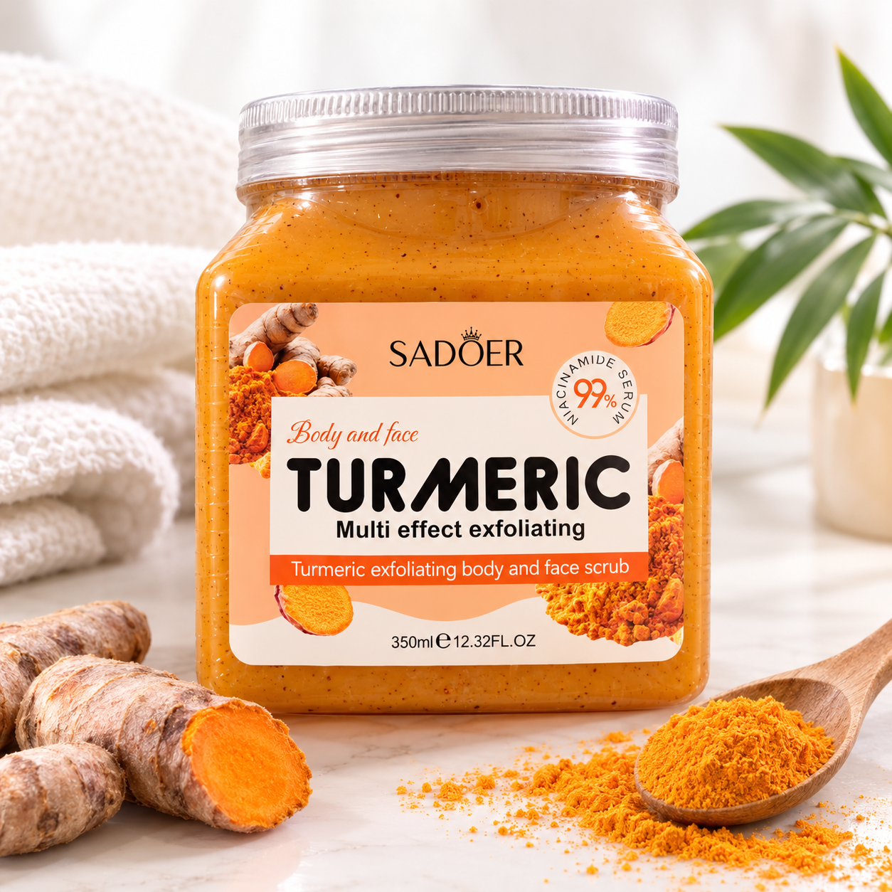 SADOER Exfoliating Body Scrub Collection – 350g