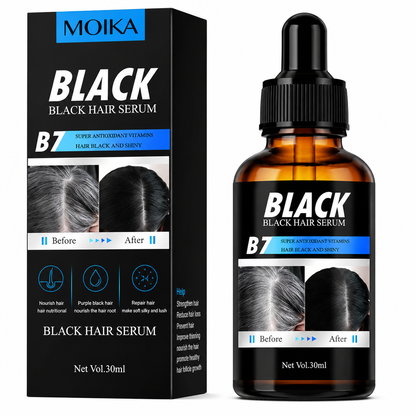 MOIKA Black Hair Serum for Hair Loss 30ml