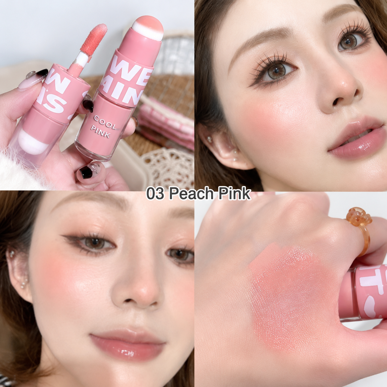 Sweet Mint Soft and Pink Blush Tint