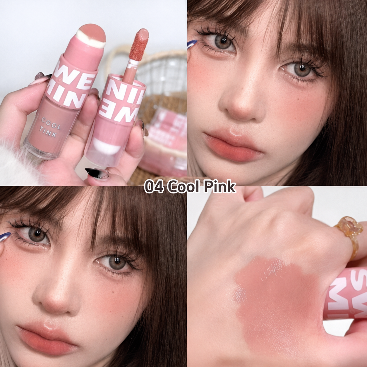 Sweet Mint Soft and Pink Blush Tint