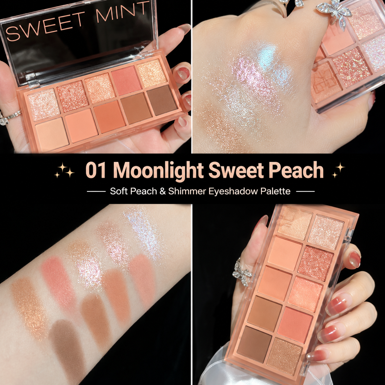 Sweet Mint 10-Colour Eyeshadow Palette
