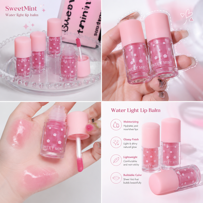 Sweet Mint Water Light Pink Lip Balm