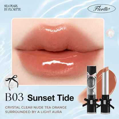FLORTTE Sea Pearl Series Solid Lip Gloss Lip Stick
