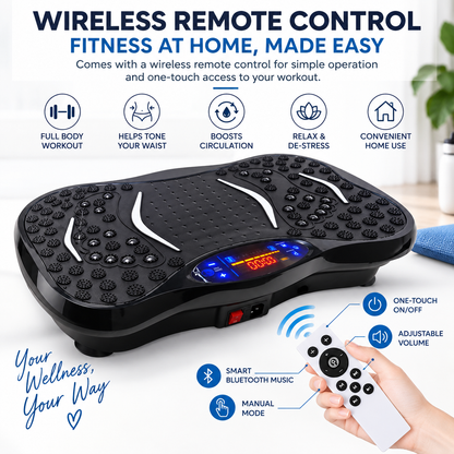 Vibration Plate Fitness Exercise and Massage Machine