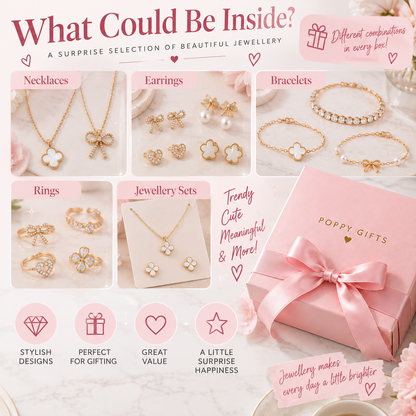 🎀 Poppy Gifts Luxury Jewellery Surprise Mystery Box