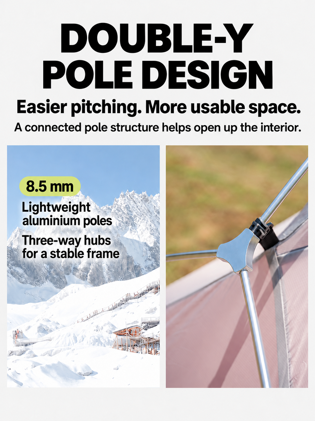 Lightweight waterproof 1-Person Hiking Tent  KM3182
