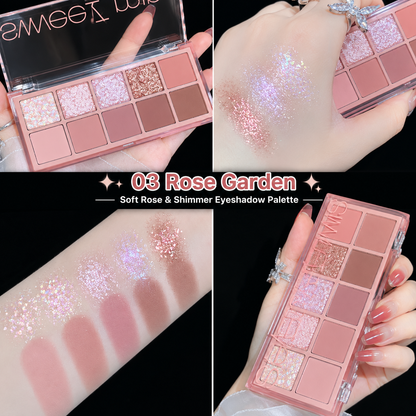 Sweet Mint 10-Colour Eyeshadow Palette