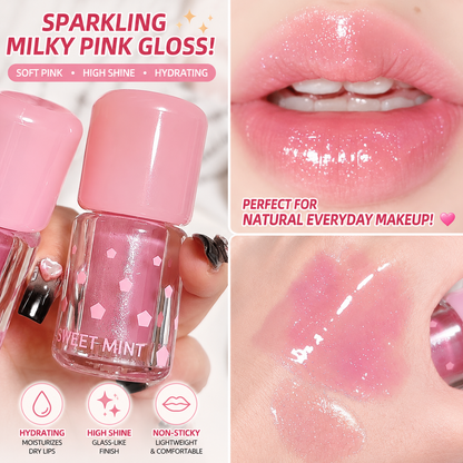 Sweet Mint Water Light Pink Lip Balm