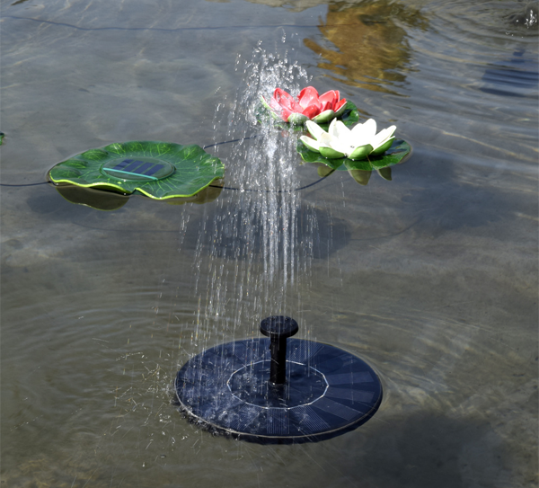 Solar Water Fountain