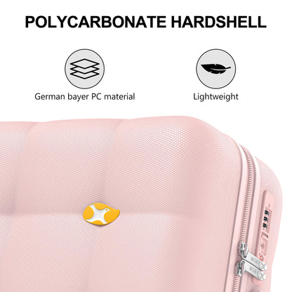 Pink Large Suitcase – Lightweight Hard Shell Check In Luggage | CloudLite | 76cm