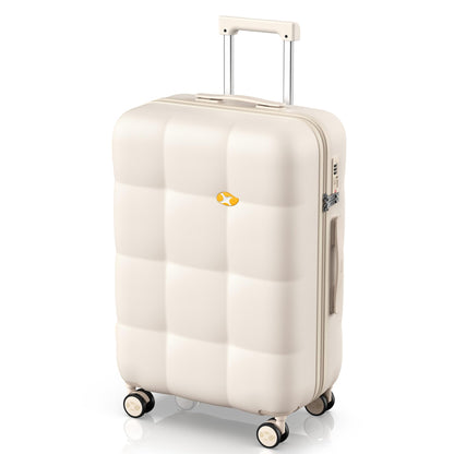 White Medium Suitcase – Lightweight Hardside Travel Luggage | CloudLite | 66cm