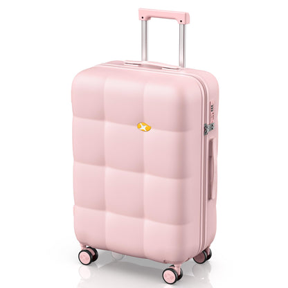 Pink Medium Suitcase – Lightweight Hard Shell Check In Travel Luggage | CloudLite | 66cm