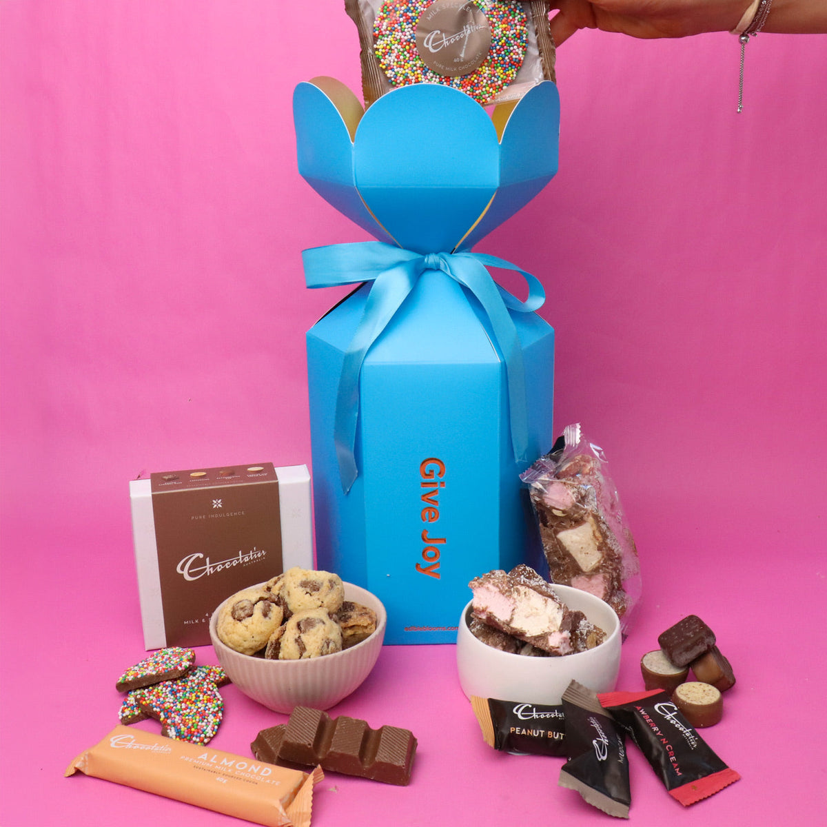 Chocolate Treat Gift Box - Blue