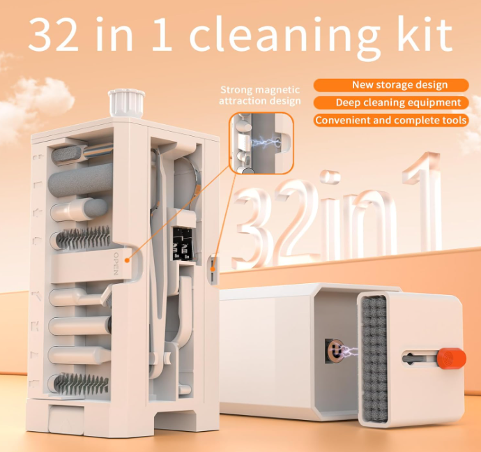 32-in-1 Multi-Functional Electronics Cleaning Brush Tool