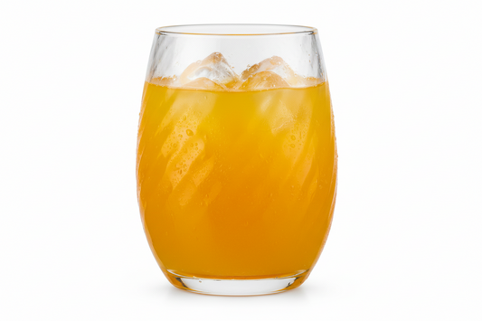 Clear Diagonal Textured Glass Tumbler 420ml