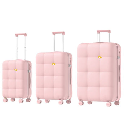 3 Piece Luggage Sets NZ – Lightweight Hard Case Suitcase | CloudLite | Pink