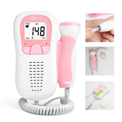 Fetal Doppler Ultrasound Baby Heartbeat Detector