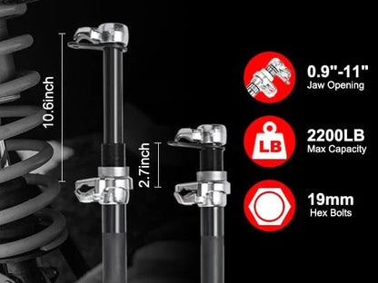 Coil Spring Compressor Car Garage Tool Kit Heavy Duty