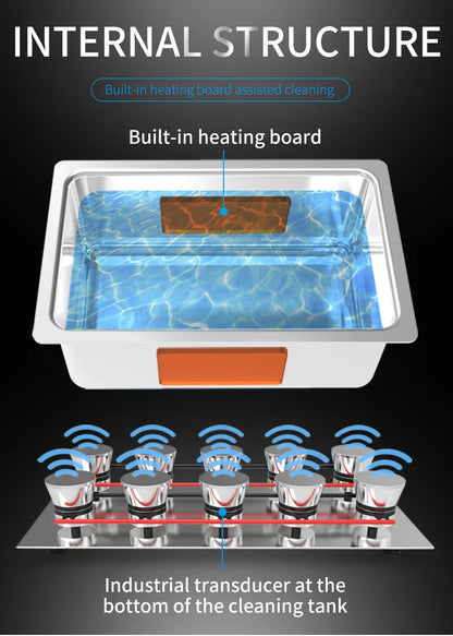 Ultrasonic Cleaner 6.5L Heated Ultrasonic