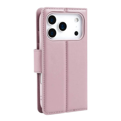 Compatible with iPhone 17 Pro Hanman Mill Series Leather Wallet Flip Case