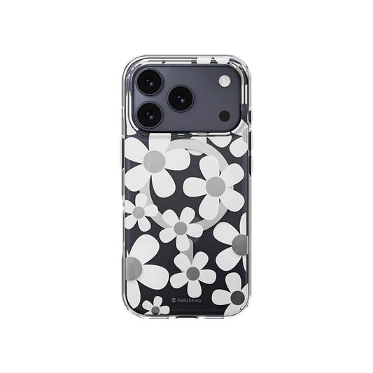 Compatible with iPhone 17 Pro Fleur 3D Patterned Series Shockproof Magnetic Phone Case