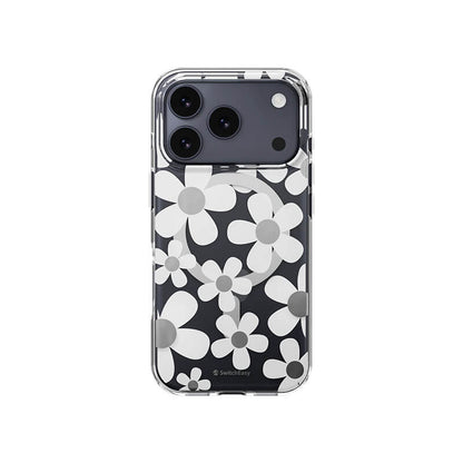 Compatible with iPhone 17 Pro Max Fleur 3D Patterned Series Shockproof Magnetic Phone Case