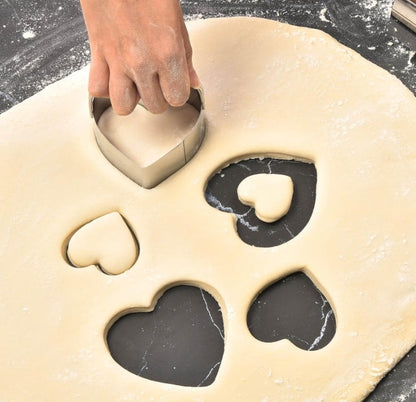 Five piece stainless steel cookie cutters Biscuit Pastry Cutter for Pastries