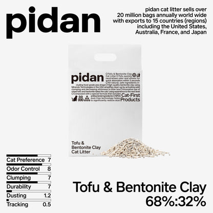 PIDAN Signature Tofu Blend Cat Litter