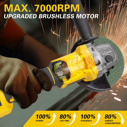 Cordless Electric Grinder Cut-Off Grinder