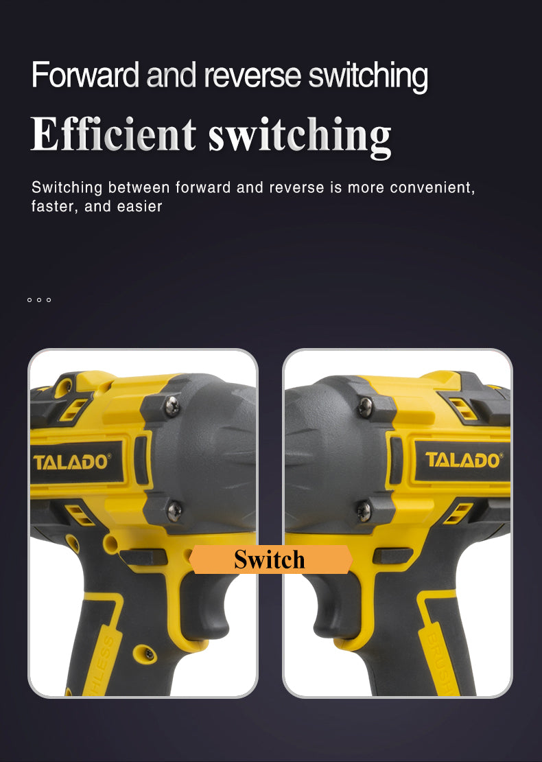 Cordless Electric Impact Wrench With Battery