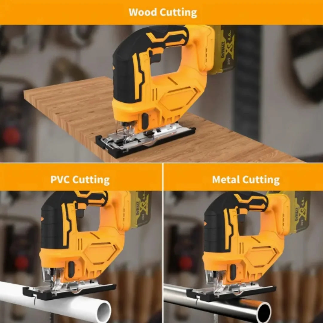 Cordless Electric Jigsaw with Battery