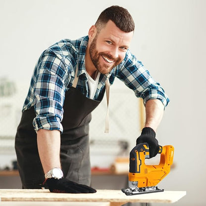 Cordless Electric Jigsaw with Battery
