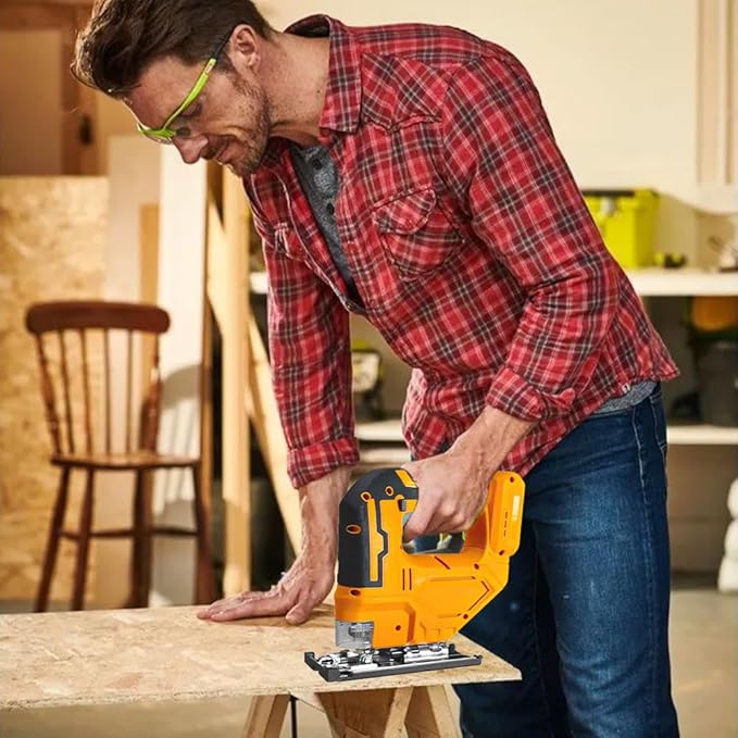 Cordless Electric Jigsaw with Battery
