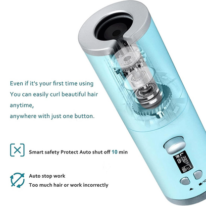 Hair Curler Cordless Automatic