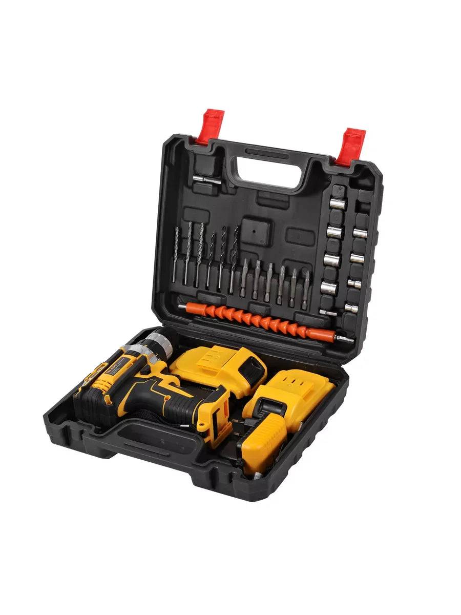 Cordless Impact Electric Drill Driver with Battery