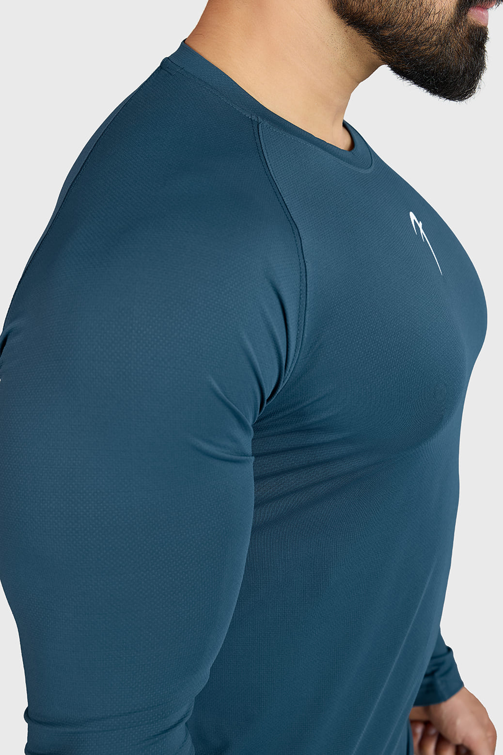 Core Fullsleeves T-shirt Orion Blue