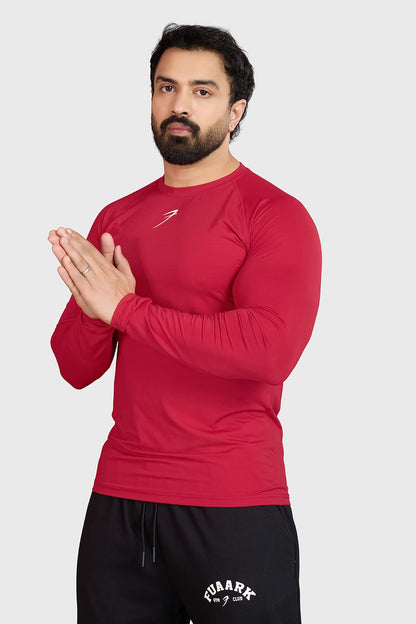 Core Fullsleeves T-shirt Red