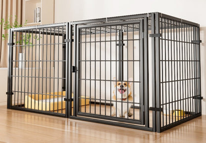 Indoor DIY Dog or Cat Cage with Platform