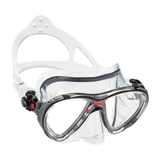 Cressi Big Eyes Evolution Crystal Diving Mask including Corrective lense