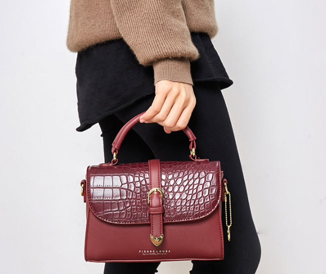 Crossbody Handbag large capacity tote bag Snake Print Pattern  Evening Handbag B