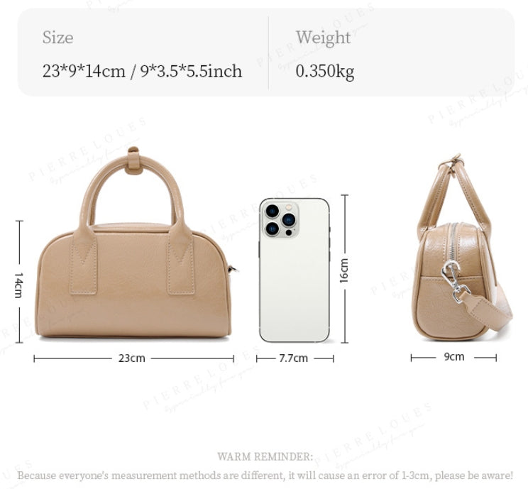 Handbags Women's Retro Crossbody Boston Bag