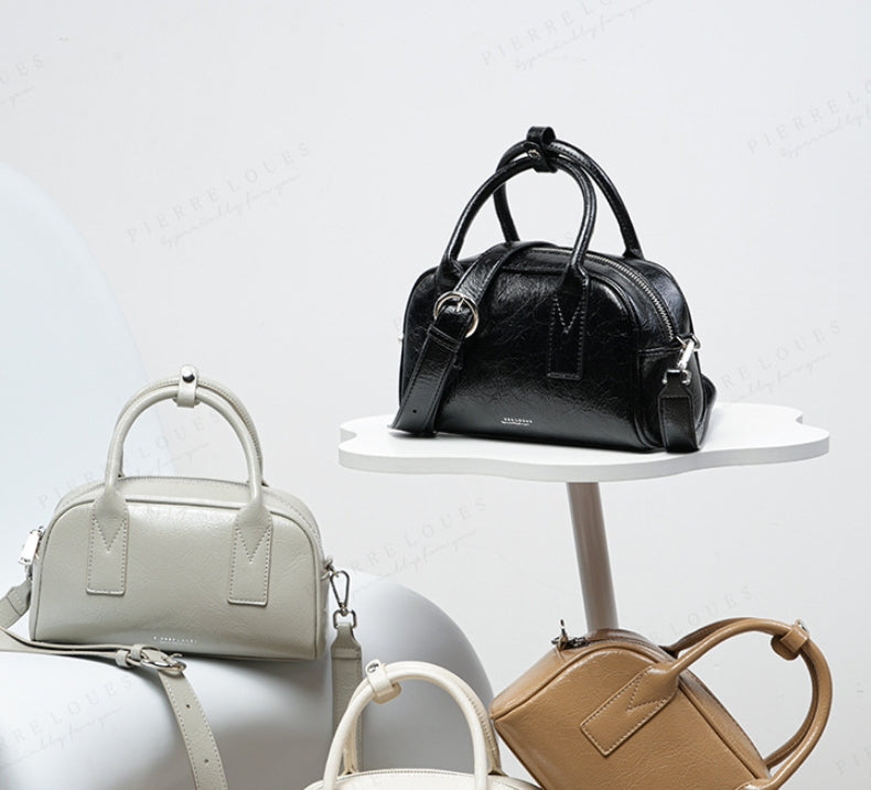 Handbags Women's Retro Crossbody Boston Bag