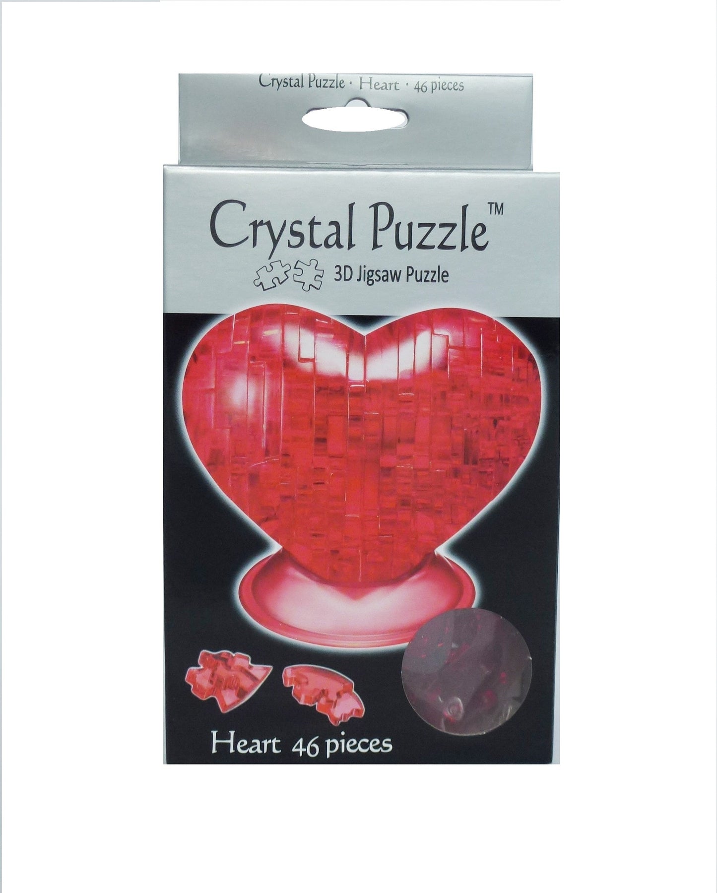 Crystal Puzzle - Red Heart