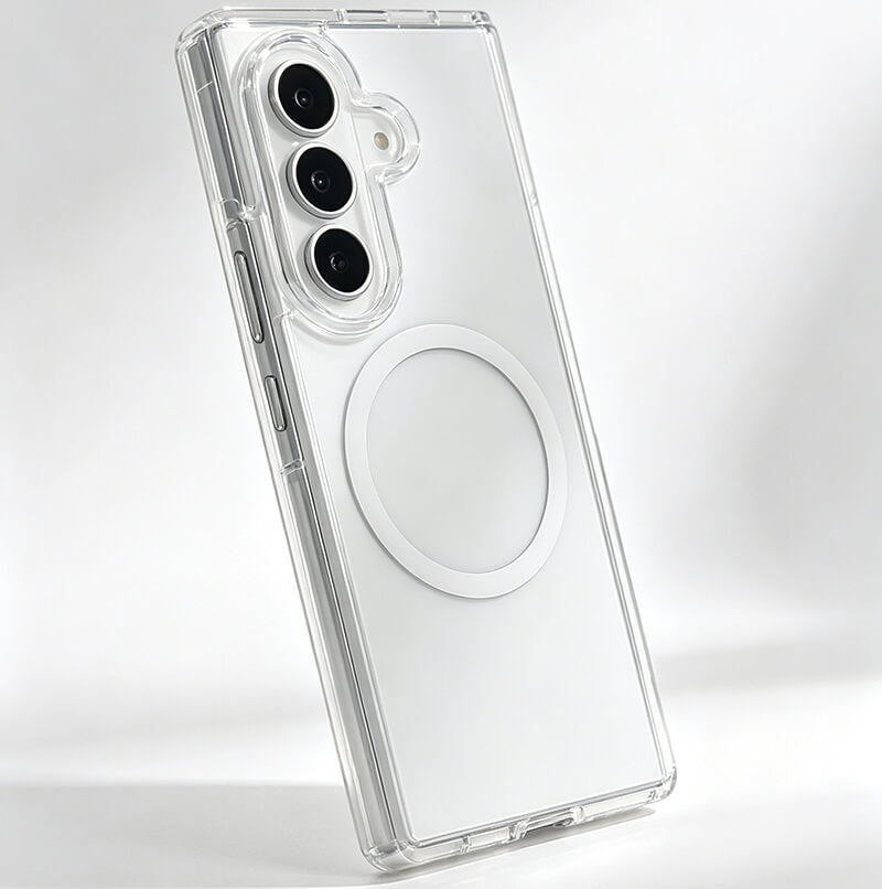 Crystal Shield Series Magnetic Clear Compatible with Samsung Z Flip 8 2026