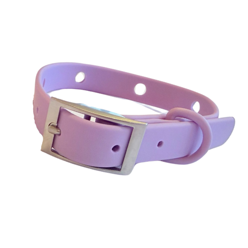 Waterproof Customisable Dog Collar | Lilac