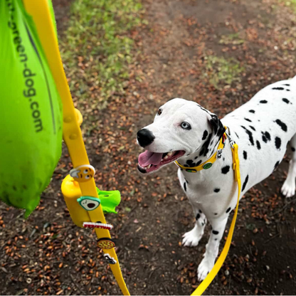 Dog Poop Bag Holder | Yellow