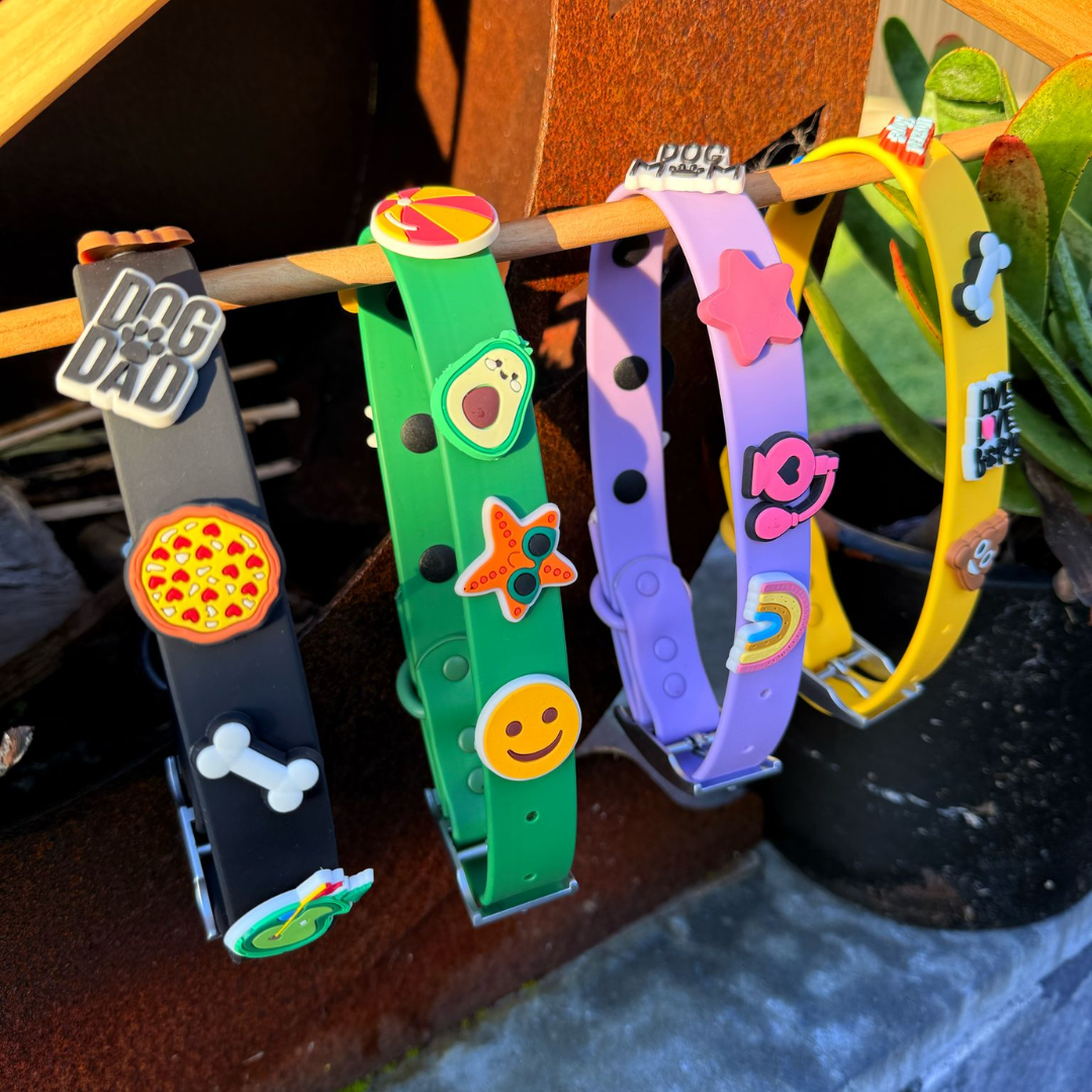 Waterproof Customisable Dog Collar | Lilac